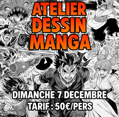 Atelier Manga Dimanche 7 Décembre 2025