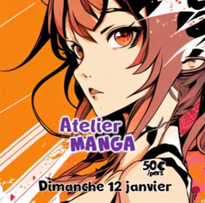 Atelier Manga Dimanche 12 Janvier 2025